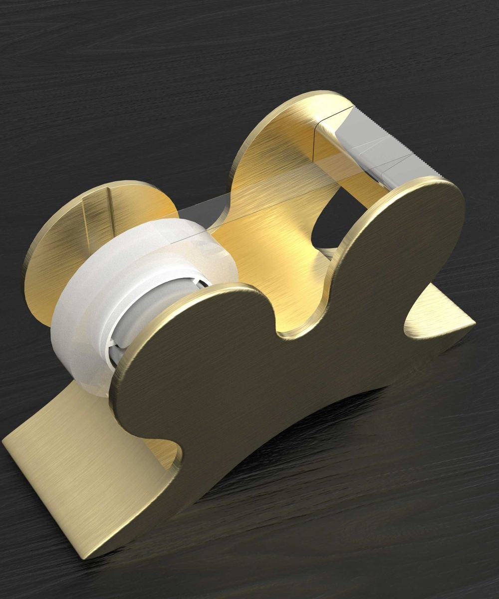Desktop tape dispenser